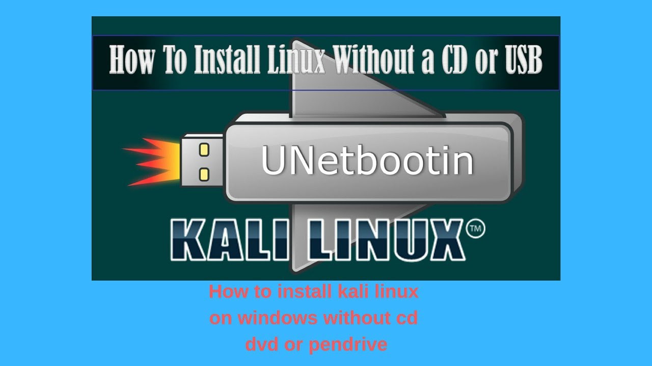 kali linux for mac without usb or cd