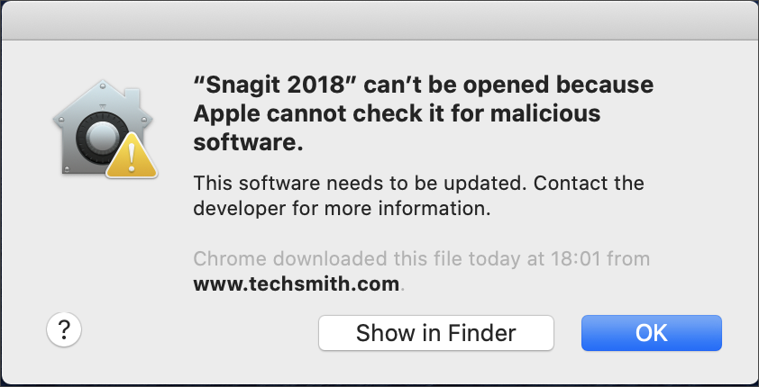snagit 2018 for mac